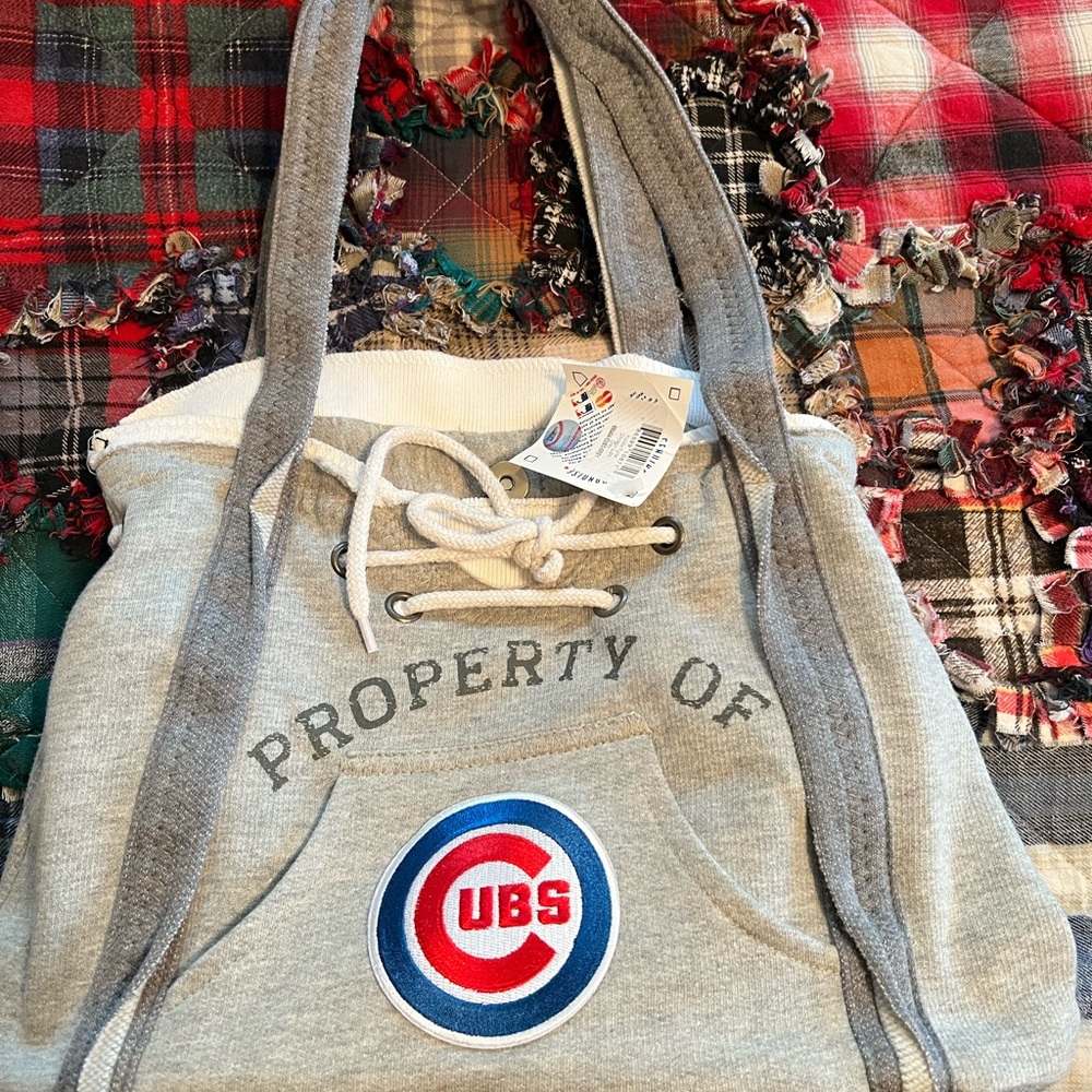 Chicago Cubs Black and Gray Bag